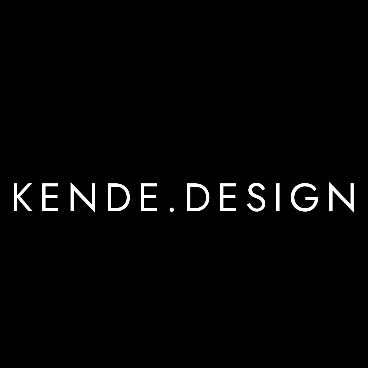 KENDE.DESIGN logo black