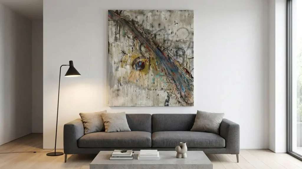 Prezzi opere originali Kende: It's Worse Than You Think, tela 160 × 180 × 6 cm