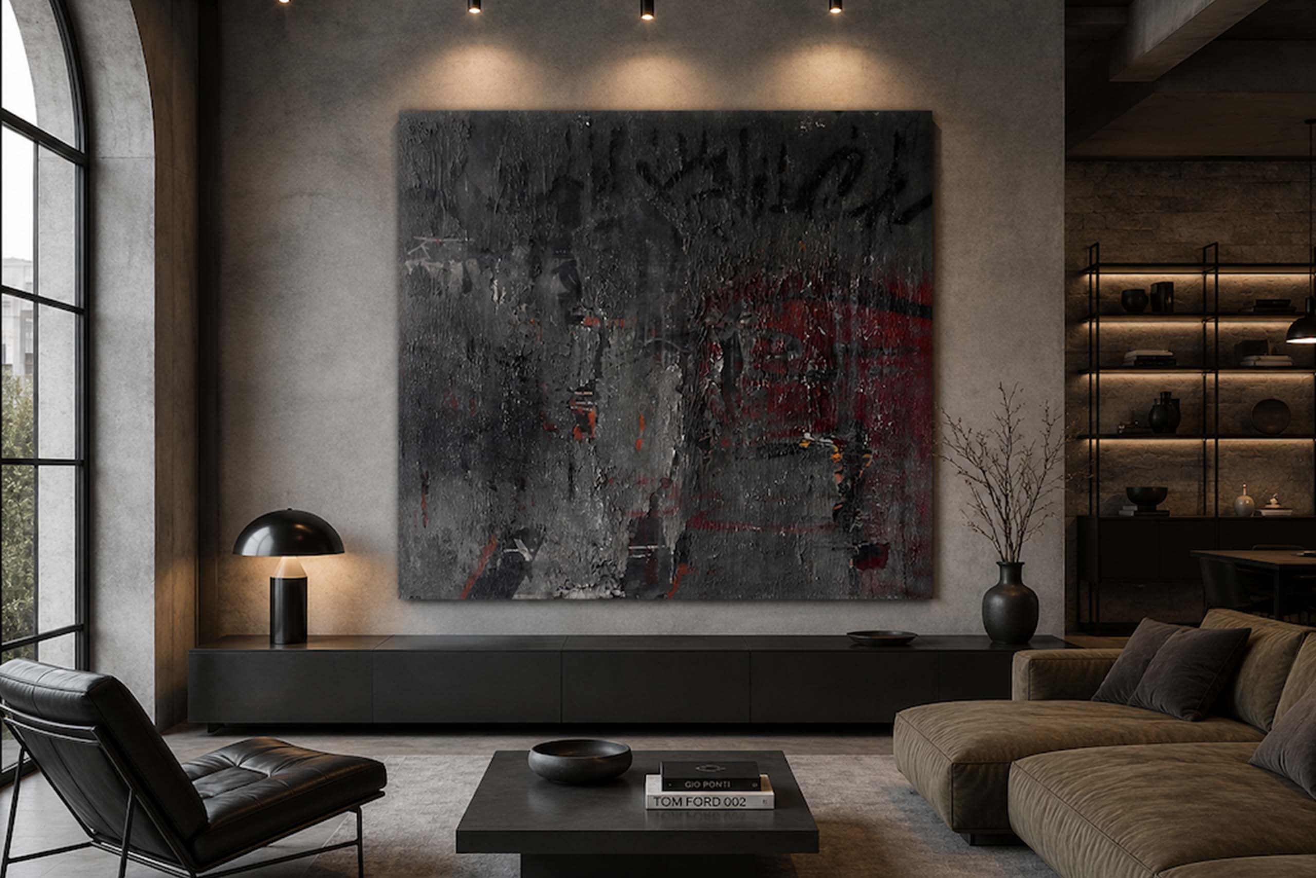 Parte della serie Graffiti History, quest’opera di 100 × 100 cm su legno sviluppa una ricerca sulla memoria visiva della scrittura europea attraverso ritmo, ripetizione e variazione compositiva. Ogni pannello della serie mantiene una propria autonomia formale pur contribuendo alla costruzione di una narrazione più ampia. Realizzata nel 2010 in tecnica mista su legno, l’opera si trova oggi in una collezione privata.