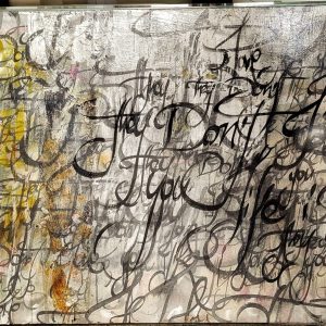 They Don't Love You Like I Love You - opera di calligrafia urbana di Kende