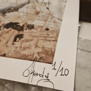 Signed print